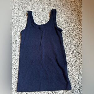 Navy Blue Sleeveless Women's Top